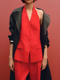 Жилет классический MANGO модель 87037172_70 Фото