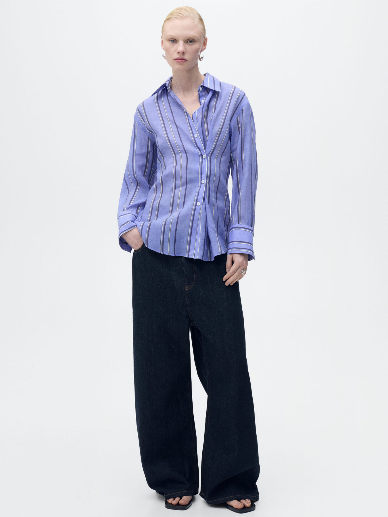 Сорочка повсякденна MANGO модель 87037194_52 Фото