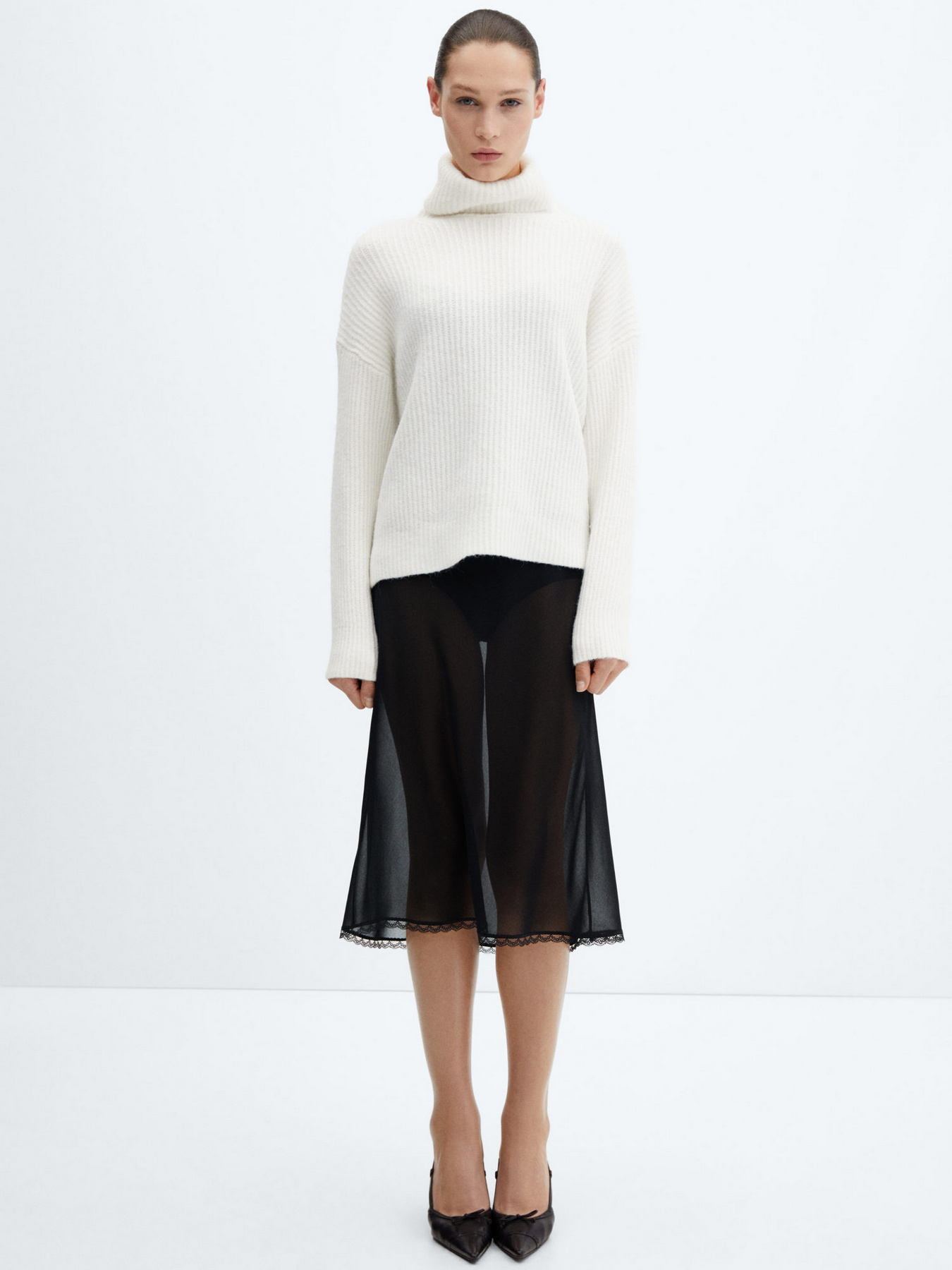 Свитер MANGO Kourtney модель 67010464_5 Фото