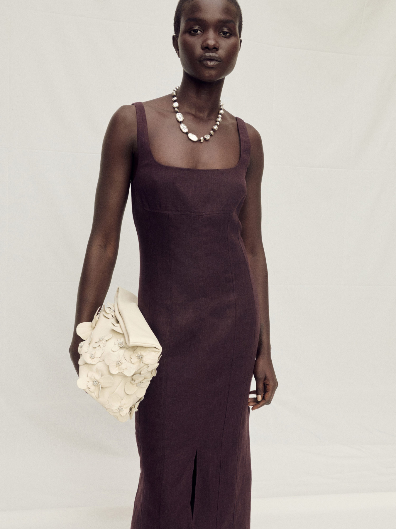 Платье миди MANGO модель 87087906_30 Фото