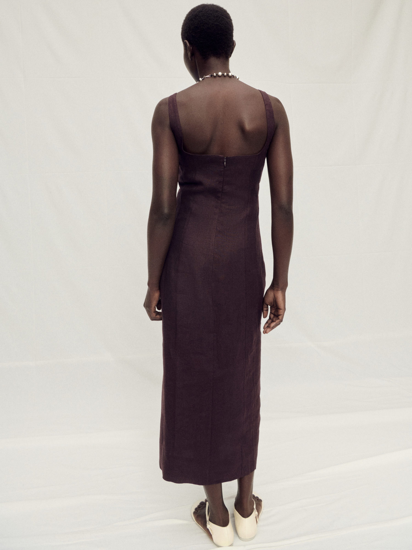 Сукня міді MANGO модель 87087906_30 Фото