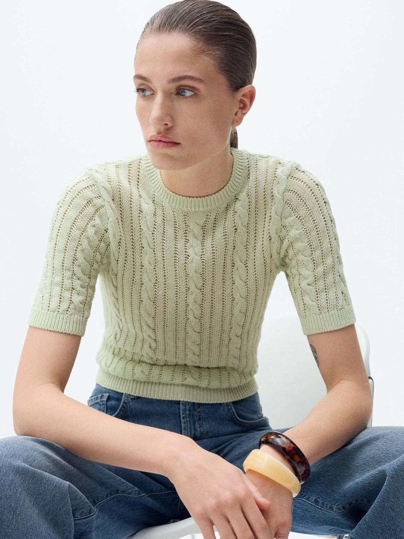 Футболка MANGO модель 87027193_40 Фото