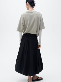 Спідниця міді MANGO модель 87048264_99 Фото