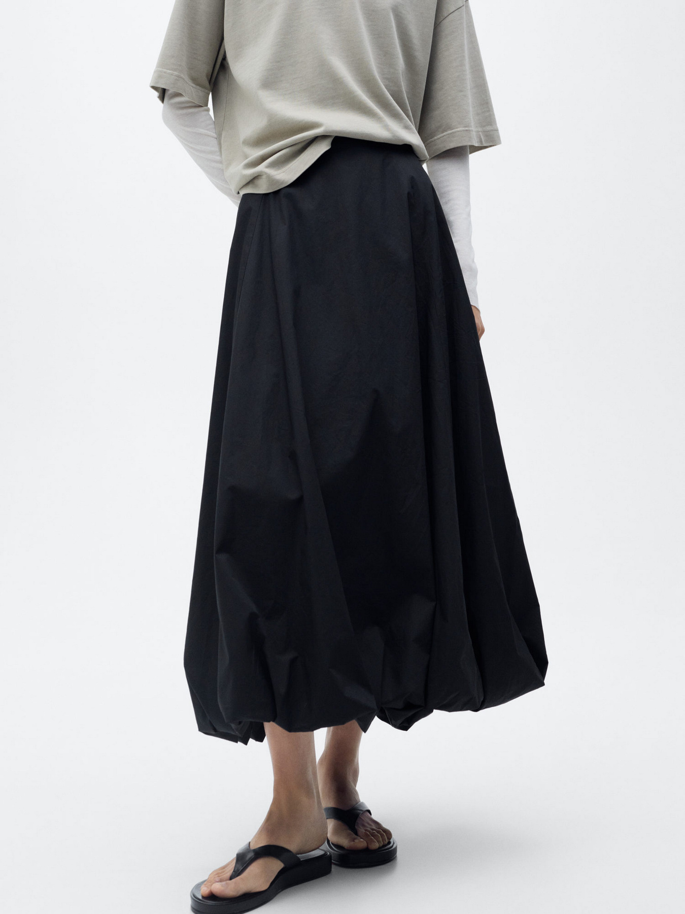 Юбка миди MANGO модель 87048264_99 Юбка миди MANGO модель 87048264_99 Фото