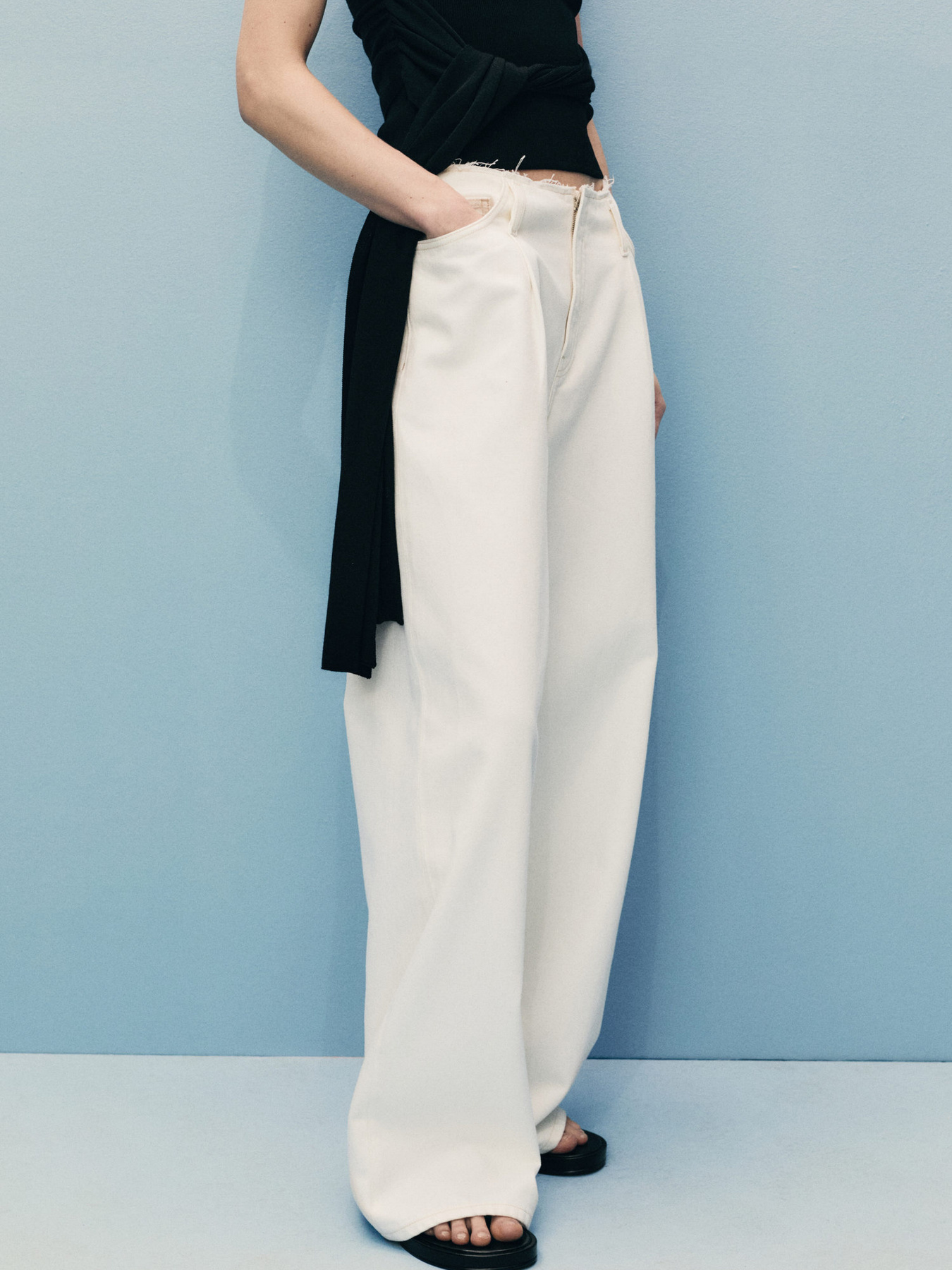 Штани повсякденні MANGO модель 87097189_2 Фото