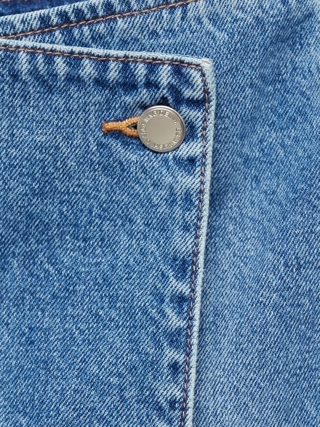 Джинсова спідниця MANGO модель 87017185_TM Фото