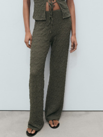 Повсякденні штани MANGO модель 87047187_37 Фото