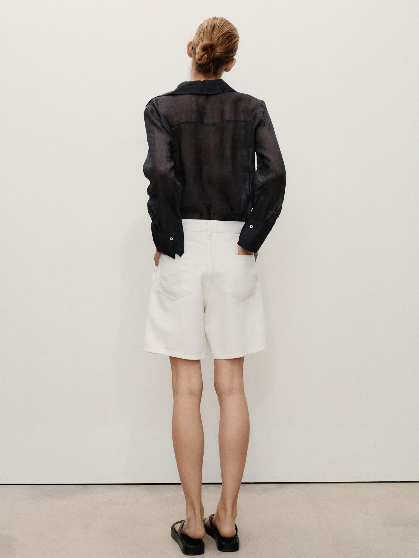 Джинсові шорти MANGO модель 87057706_2 Фото