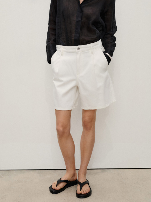 Джинсові шорти MANGO модель 87057706_2 Фото