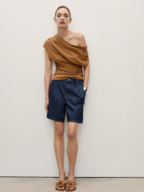 Шорты джинсовые MANGO модель 87067705_TS Фото