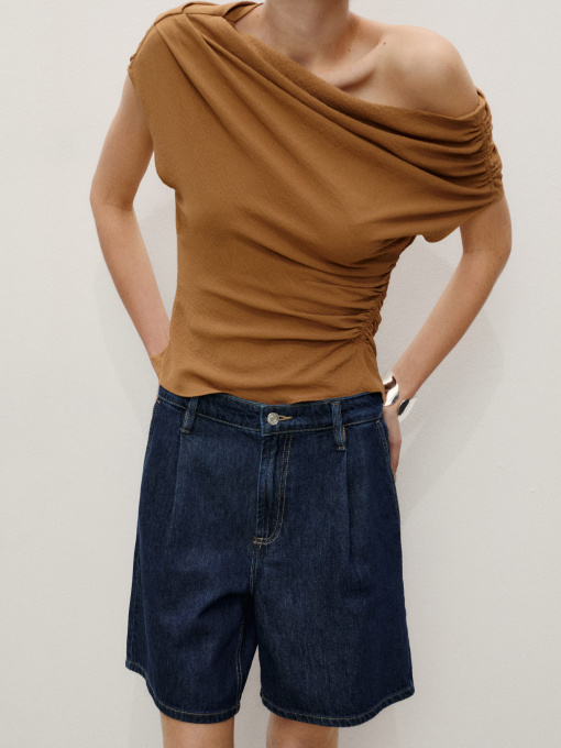 Шорты джинсовые MANGO модель 87067705_TS Фото