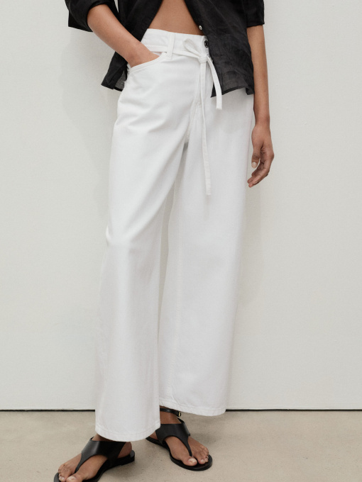 Прямые джинсы MANGO модель 87037174_1 Фото