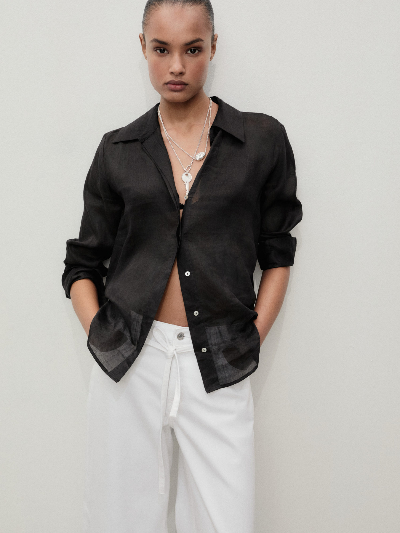 Прямі джинси MANGO модель 87037174_1 Фото