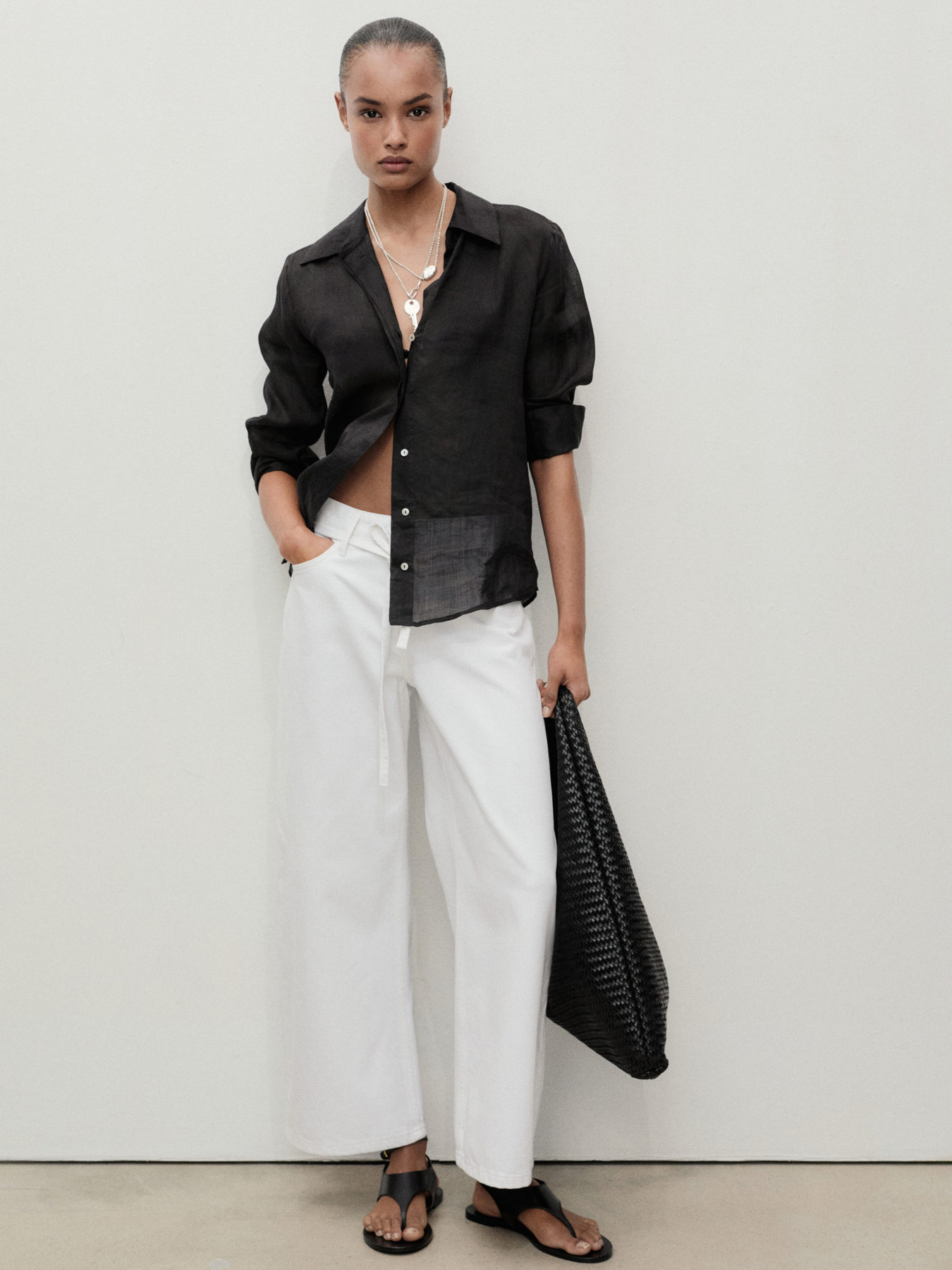 Прямі джинси MANGO модель 87037174_1 Фото