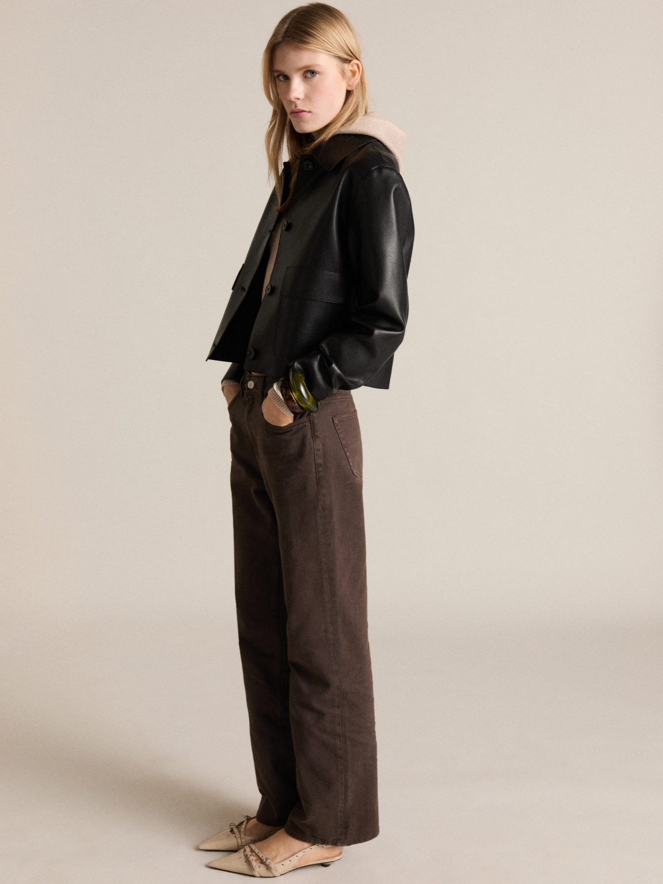 Прямі джинси MANGO модель 87044095_32 Фото