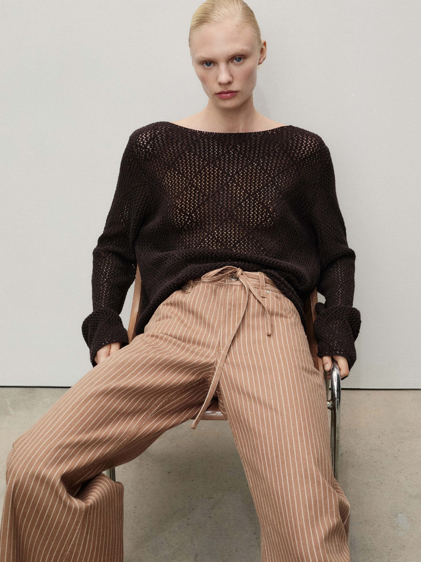 Прямые джинсы MANGO модель 87067718_9 Фото