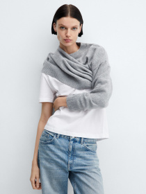 Футболка MANGO Chalaca модель 67010465_1 Фото