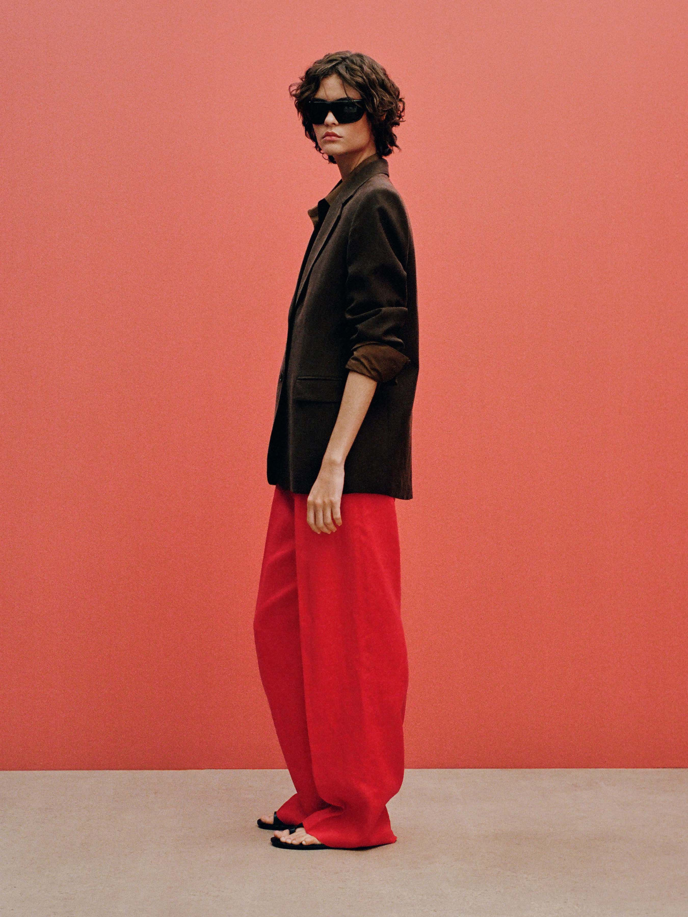 Штани класичні MANGO модель 87047172_70 Фото