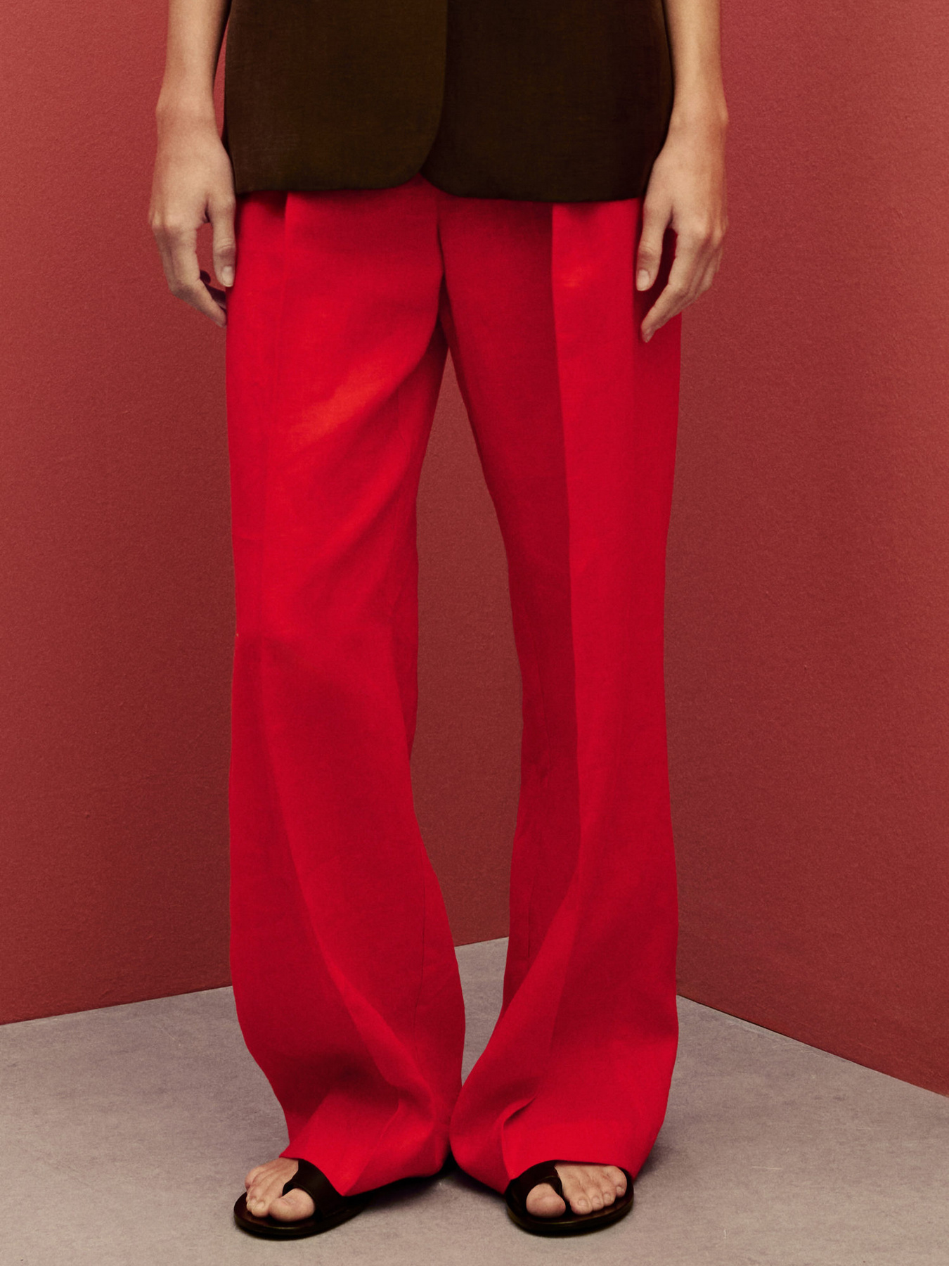 Штани класичні MANGO модель 87047172_70 Фото