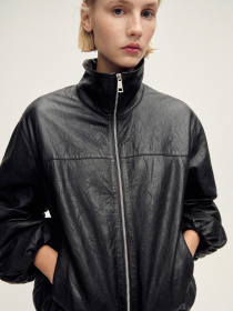 Куртка кожаная MANGO модель 87097710_99 Фото