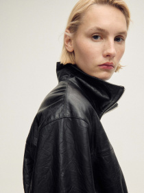 Шкіряна куртка MANGO модель 87097710_99 Шкіряна куртка MANGO модель 87097710_99 Фото
