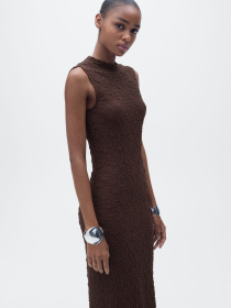 Платье миди MANGO модель 87067178_30 Фото