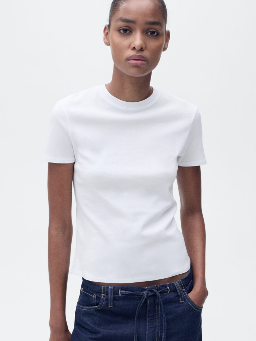 Футболка MANGO модель 87094088_1 Фото