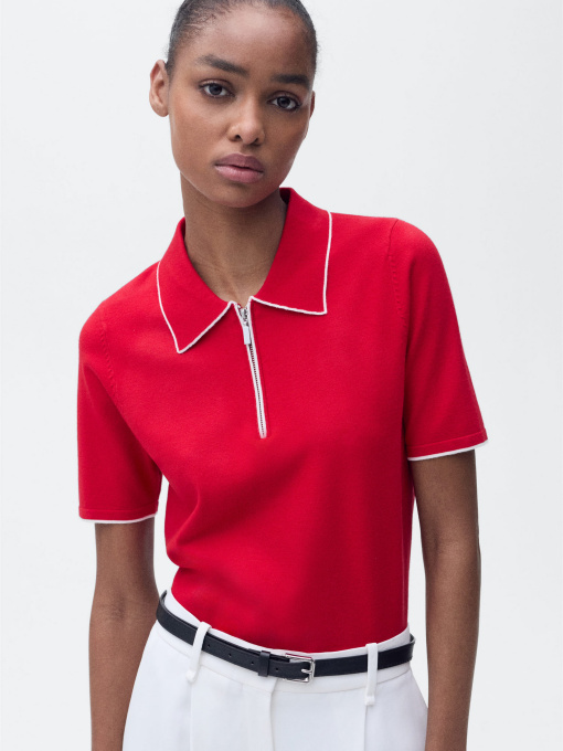 Поло MANGO модель 87077176_70 Фото