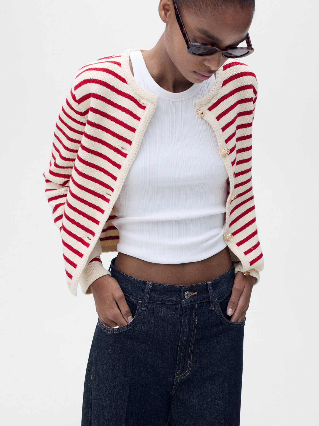 Кардиган MANGO модель 87077179_70 Фото