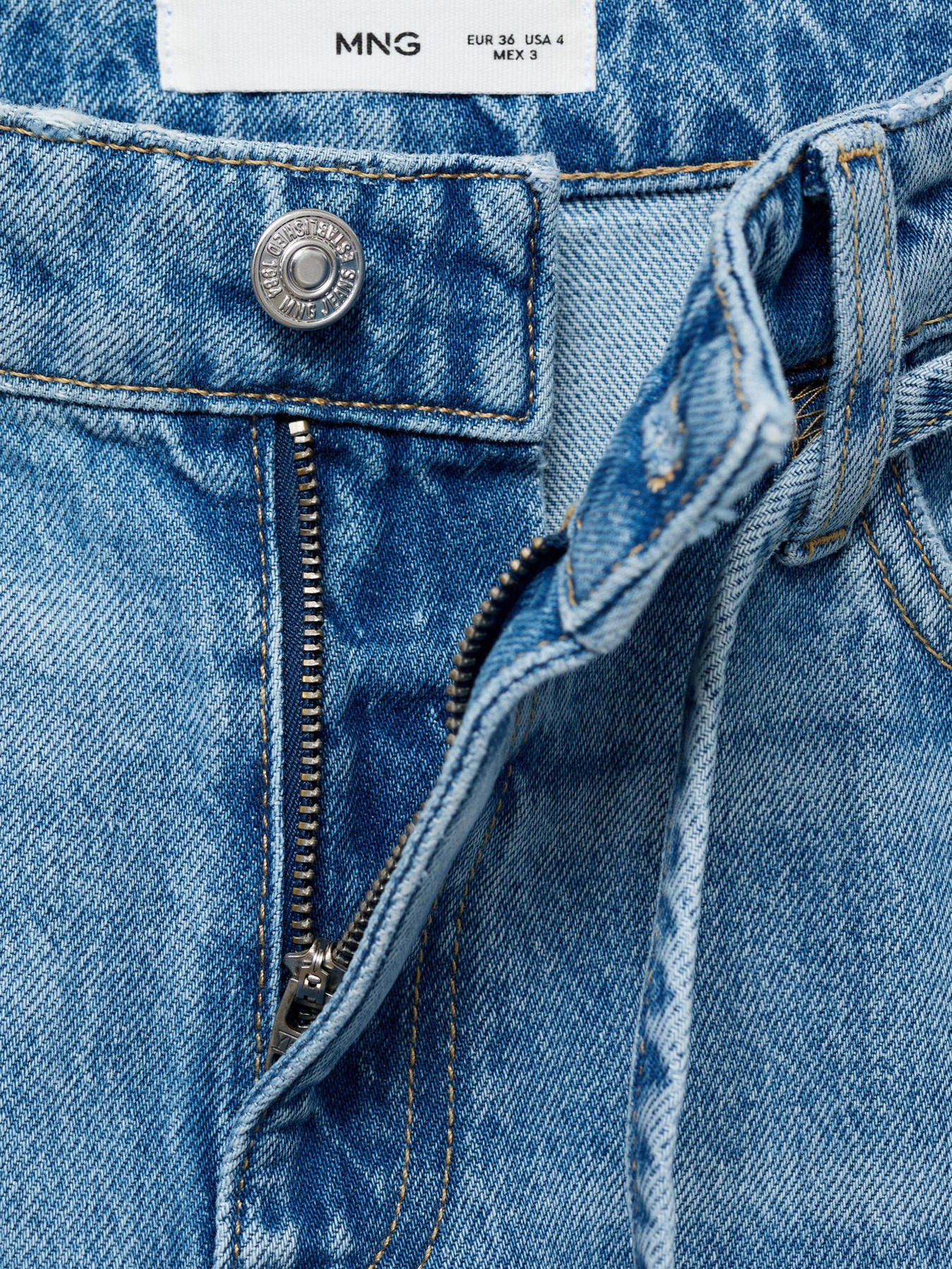 Широкі джинси MANGO модель 87017176_TM Фото