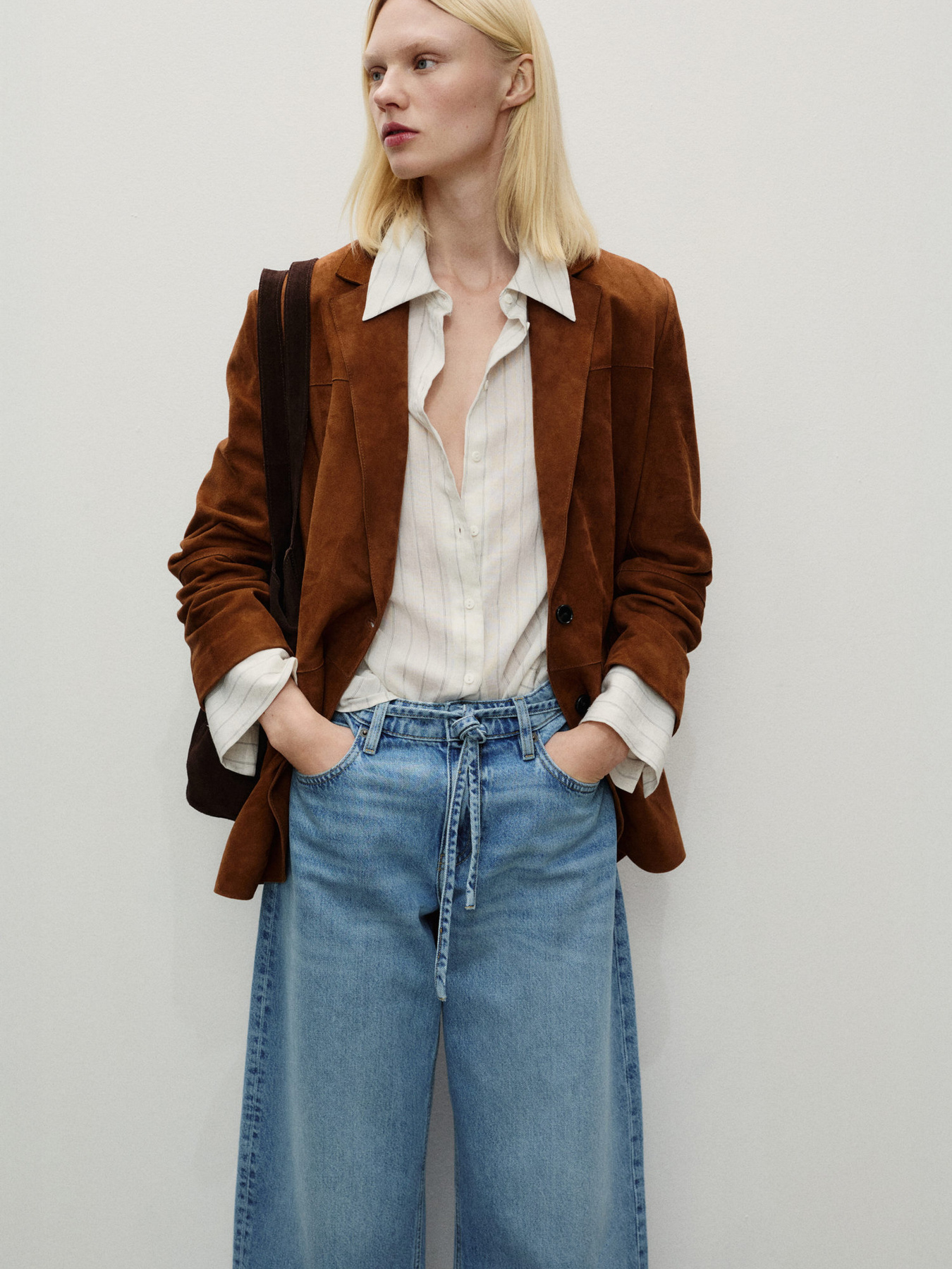 Широкие джинсы MANGO модель 87017176_TM Широкие джинсы MANGO модель 87017176_TM Фото