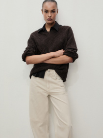 Широкі джинси MANGO модель 87047173_7 Фото