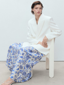 Спідниця міді MANGO модель 87068646_2 Фото