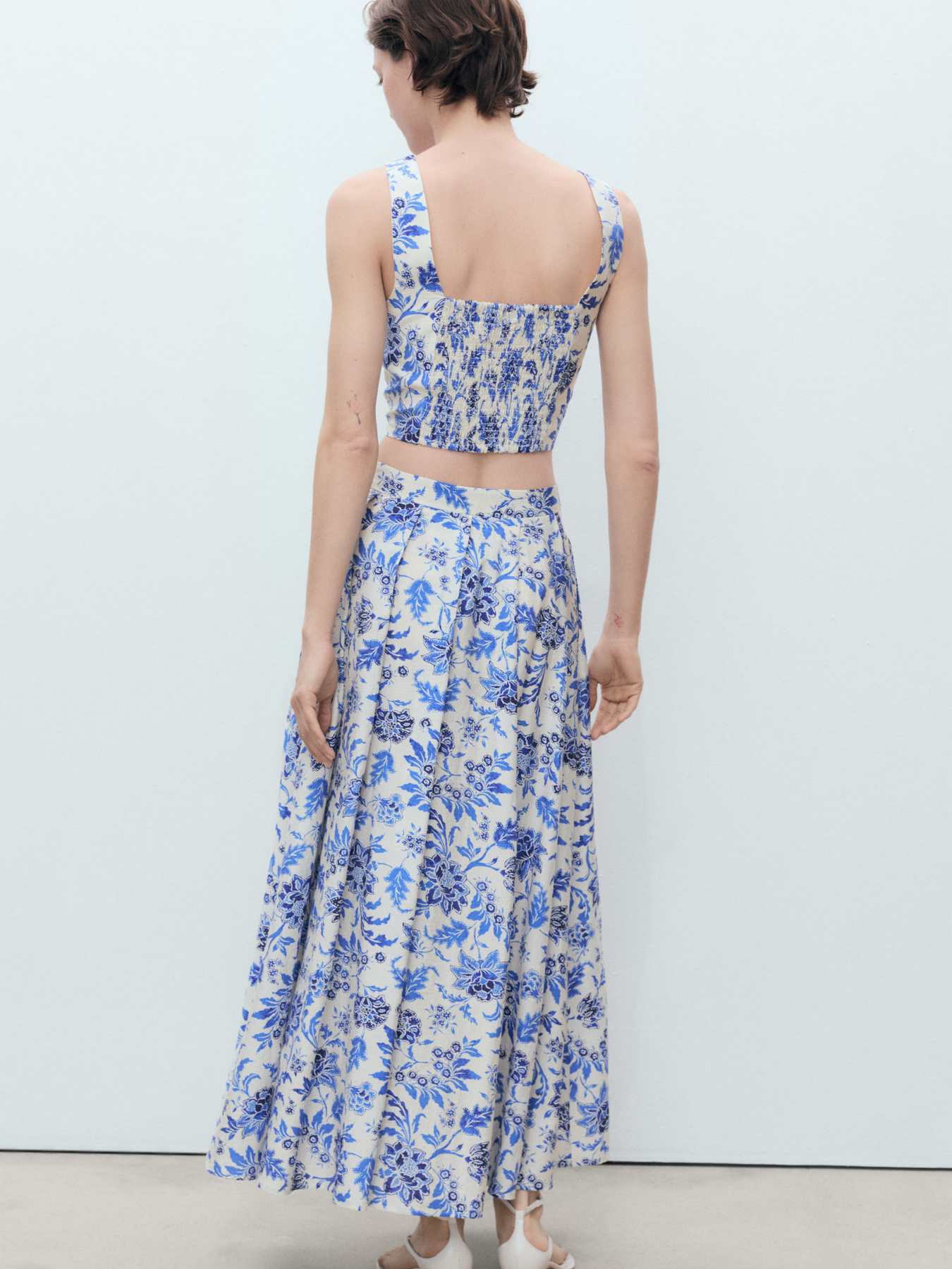 Спідниця міді MANGO модель 87068646_2 Фото