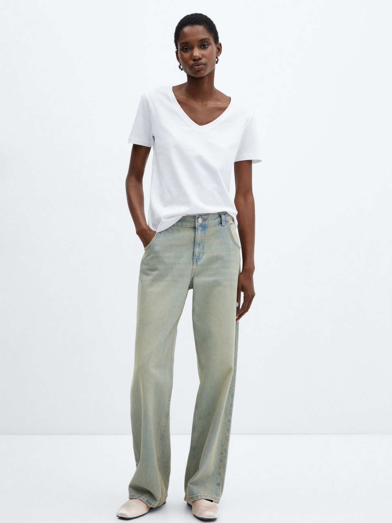 Футболка MANGO Chalapi модель 67010466_1 Фото