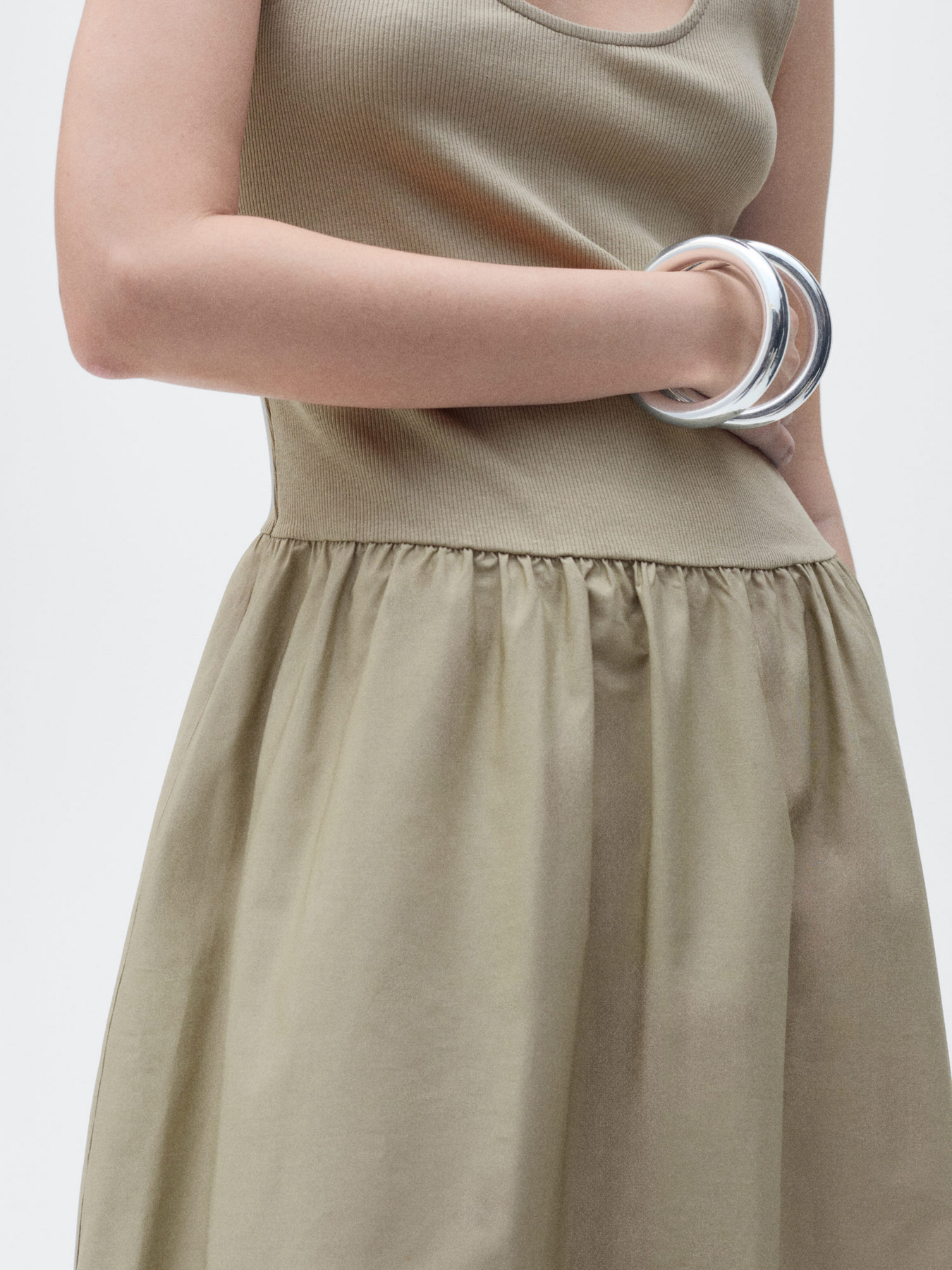 Сукня міді MANGO модель 87057187_37 Фото