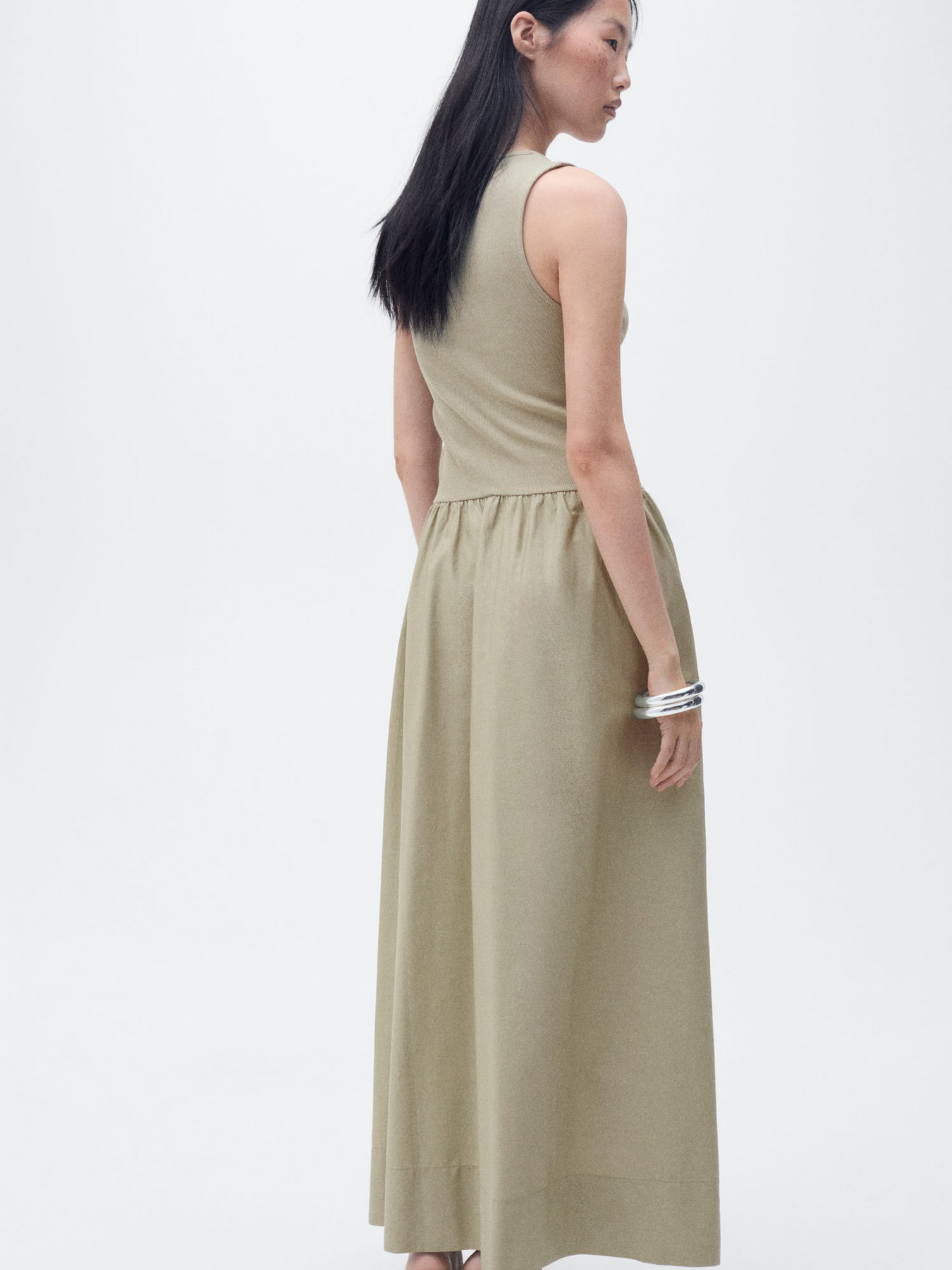 Сукня міді MANGO модель 87057187_37 Фото