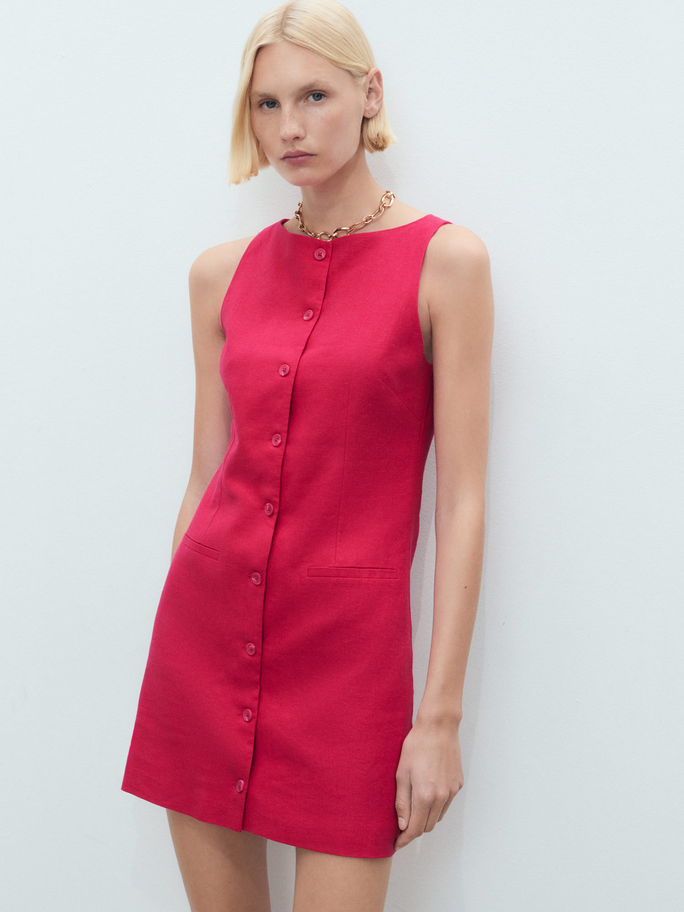 Сукня міні MANGO модель 87039065_74 Фото