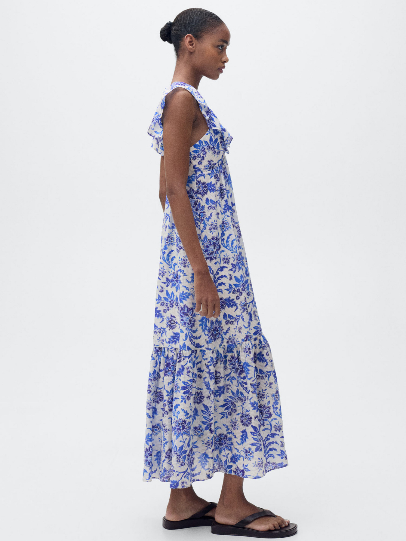 Платье миди MANGO модель 87009070_52 Фото