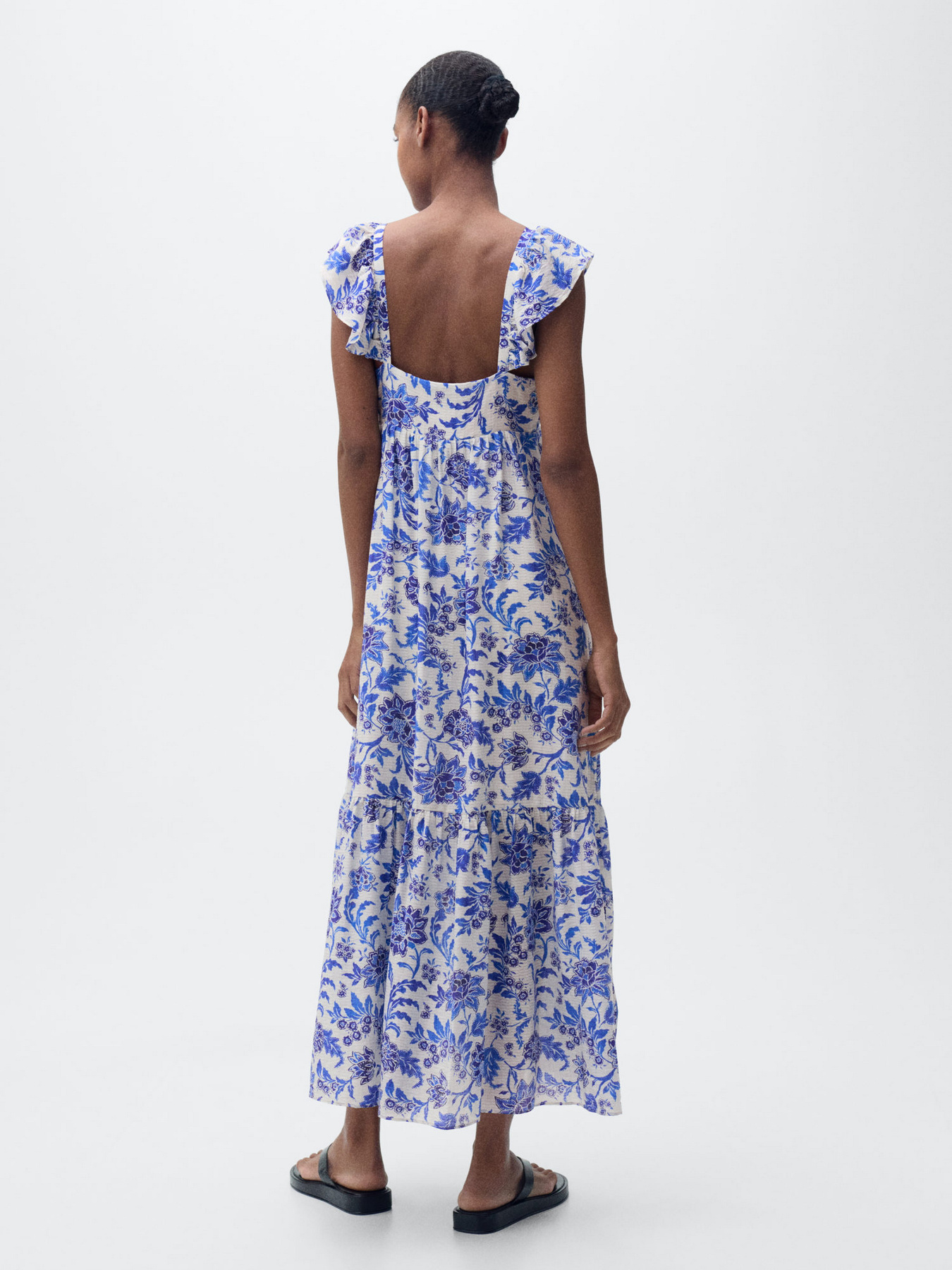 Платье миди MANGO модель 87009070_52 Фото