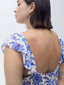 Платье миди MANGO модель 87009070_52 Фото