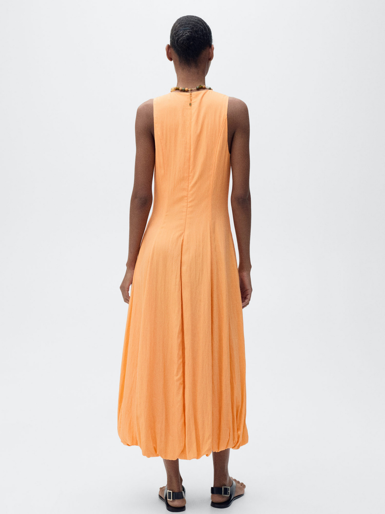 Платье макси MANGO модель 87009072_20 Фото