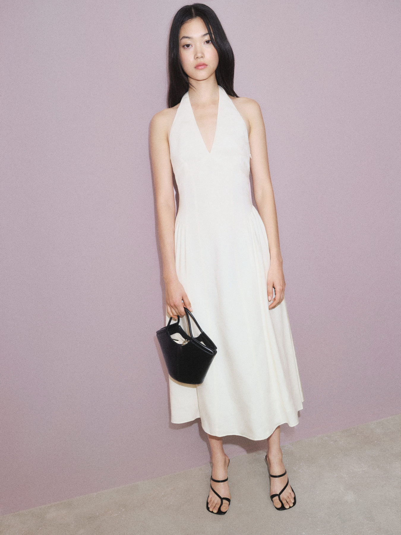 Сукня міді MANGO модель 87077892_2 Фото