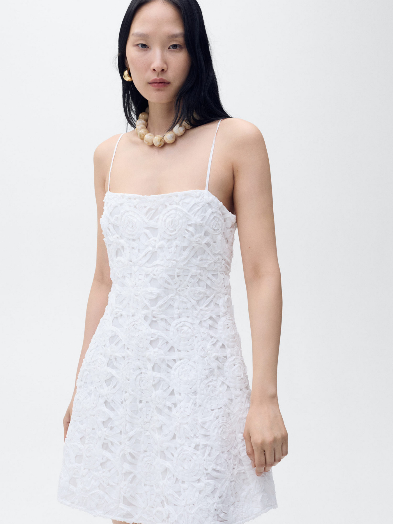 Платье мини MANGO модель 87069064_1 Фото