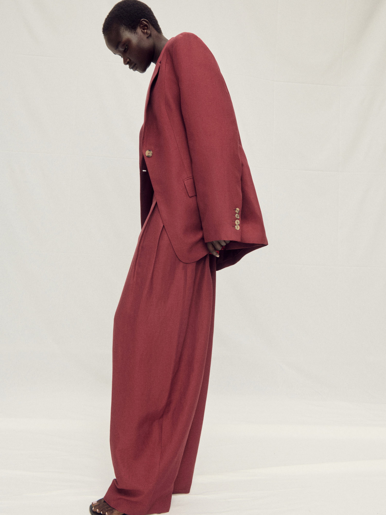 Штани класичні MANGO модель 87007721_77 Фото