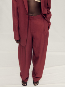 Классические штаны MANGO модель 87007721_77 Фото