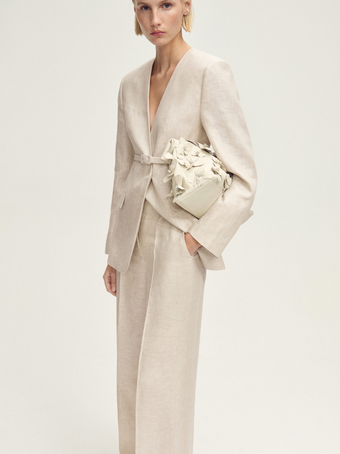 Штани класичні MANGO модель 87097705_6 Фото