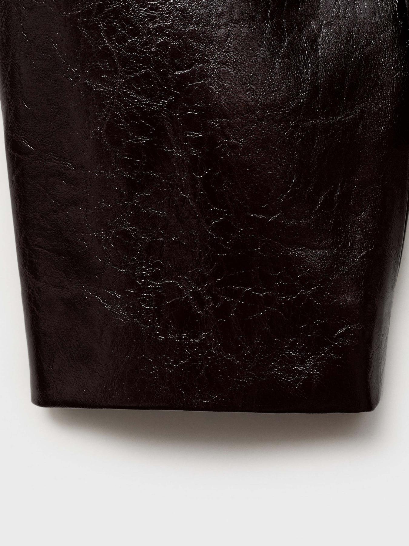 Куртка кожаная MANGO модель 87070640_30 Фото