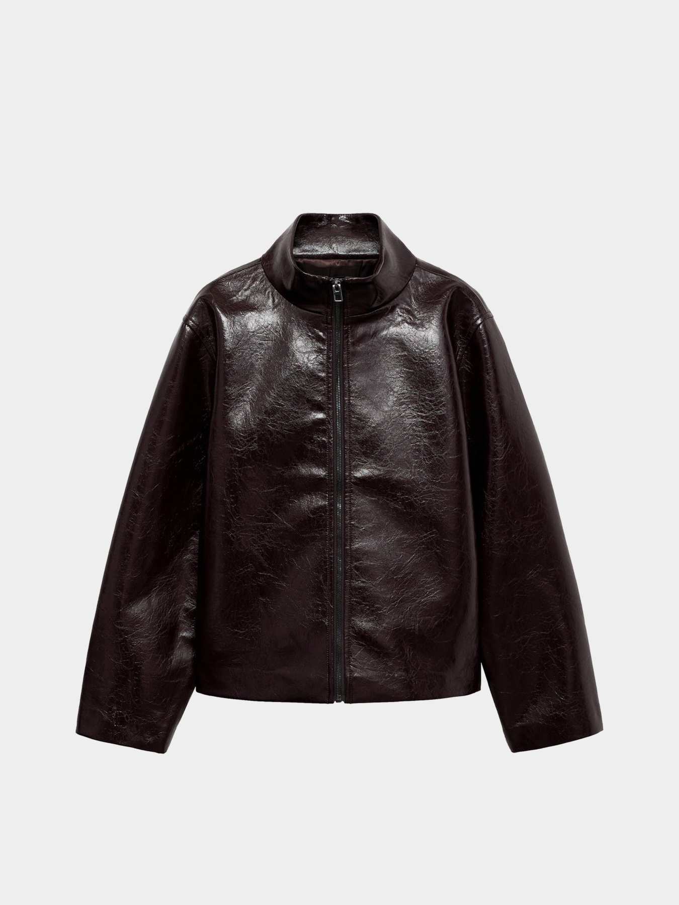 Куртка кожаная MANGO модель 87070640_30 Фото