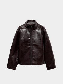 Куртка кожаная MANGO модель 87070640_30 Фото